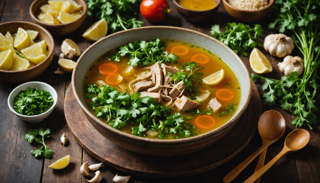 bouillon pour jeûne recette