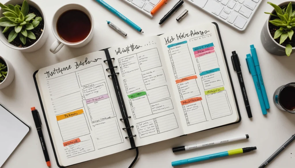 bullet journal idées