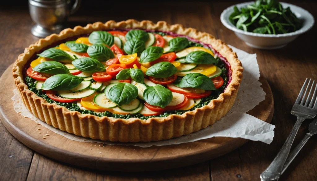 tarte croustillante feuille de brick