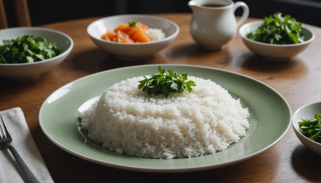 temps de digestion du riz